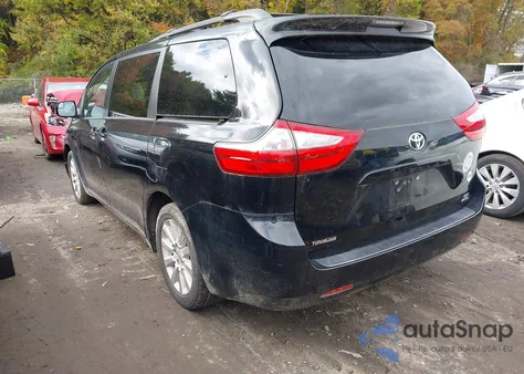 2015 Toyota Sienna Le 7 Passenger из США, поврежденный, VIN 5TDJK3DC4FS099982